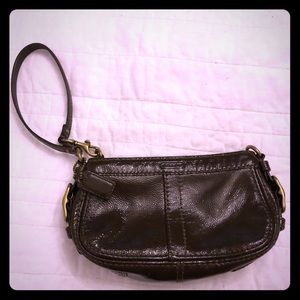 Coach zipper pouch